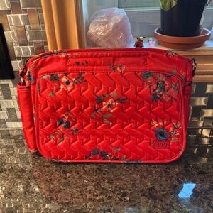 LUG WINGS - BOUQUET RED. -  NWOT